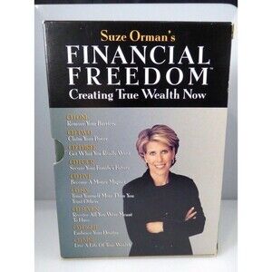 Suze Orman's Audio 9 CD Set Financial Freedom Creating True Wealth Now 1998